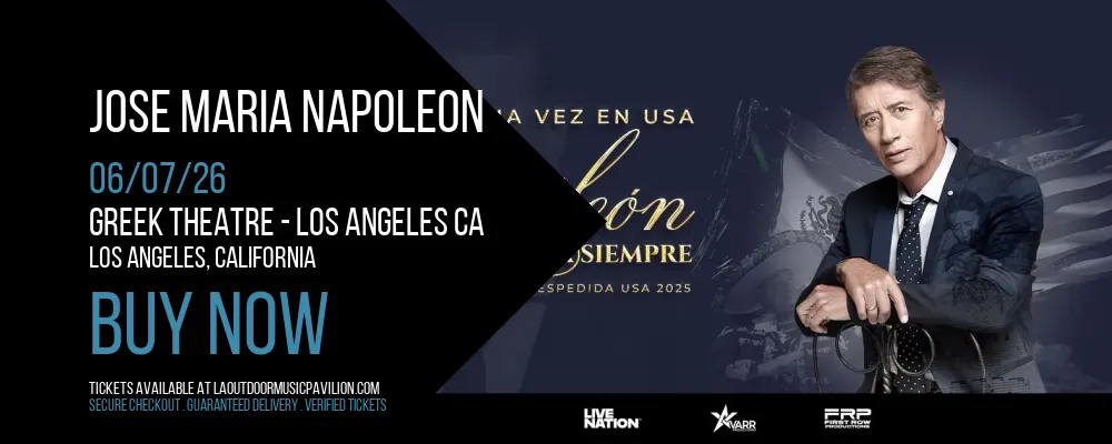 Jose Maria Napoleon at Greek Theatre CA
