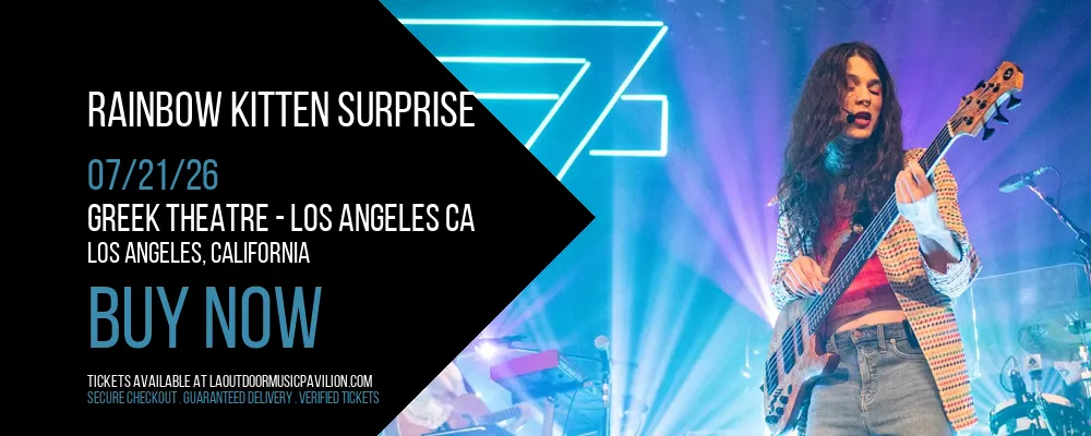 Rainbow Kitten Surprise at Greek Theatre CA