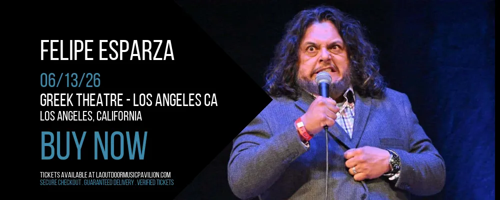 Felipe Esparza at Greek Theatre CA