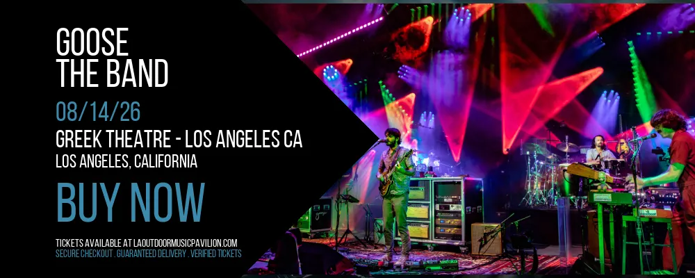 Goose at Greek Theatre CA