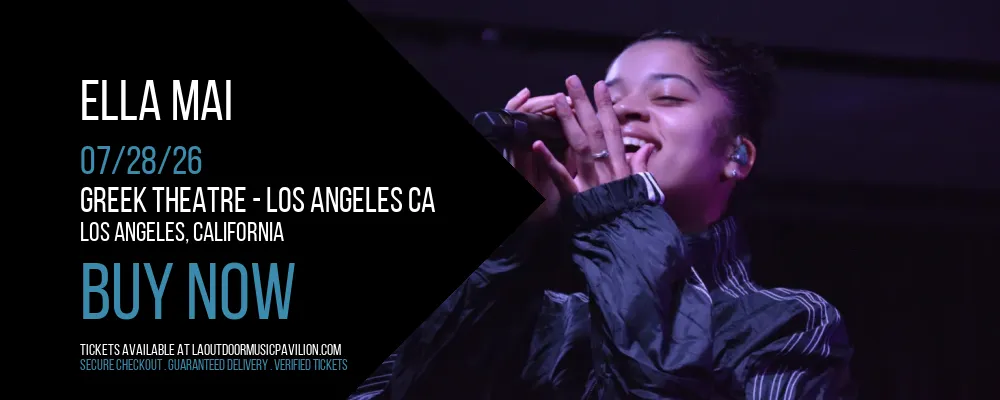 Ella Mai at Greek Theatre CA
